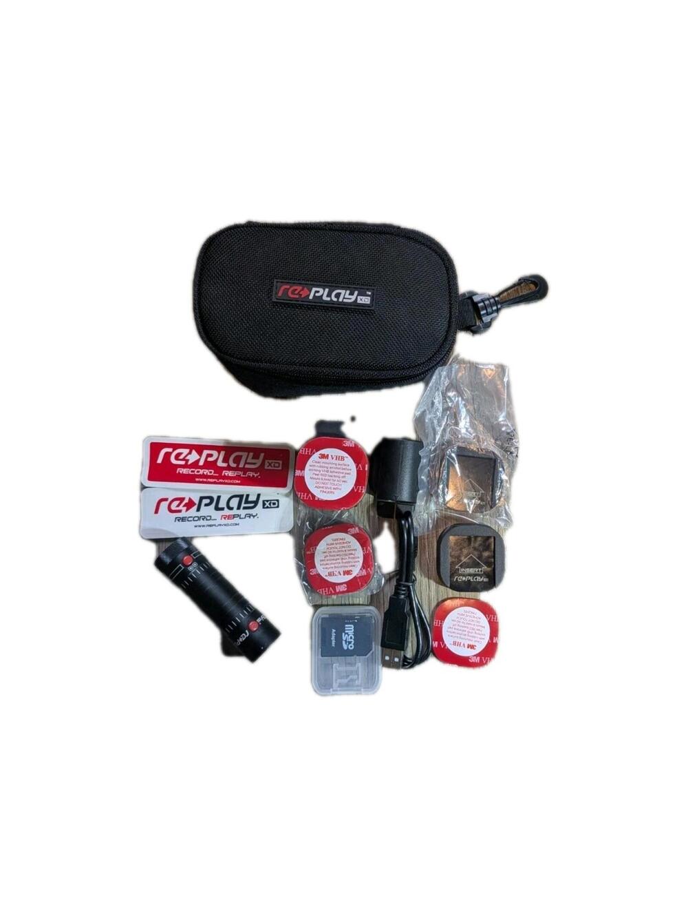 Replay PrimeX 1080p Video Camera Bullet Helmet Cam Full Spectrum New With Case